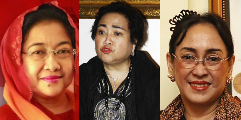 Jalan Berbeda yang Ditempuh Tiga Putri Bung Karno